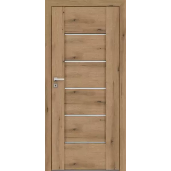 Frame Interior Doors with MAT DRE Glass 