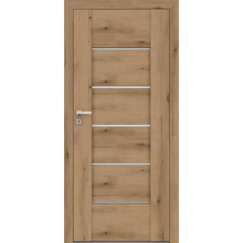 Frame Interior Doors with MAT DRE Glass