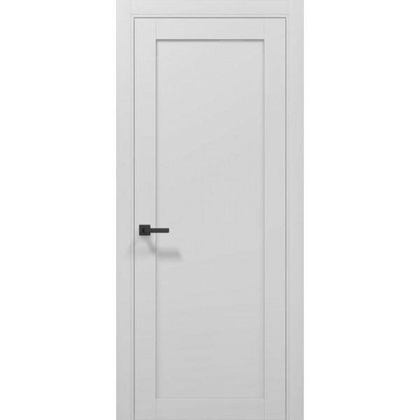 Iekšdurvis ar PVC parklajumu TETRA 00F ALPU BALTS