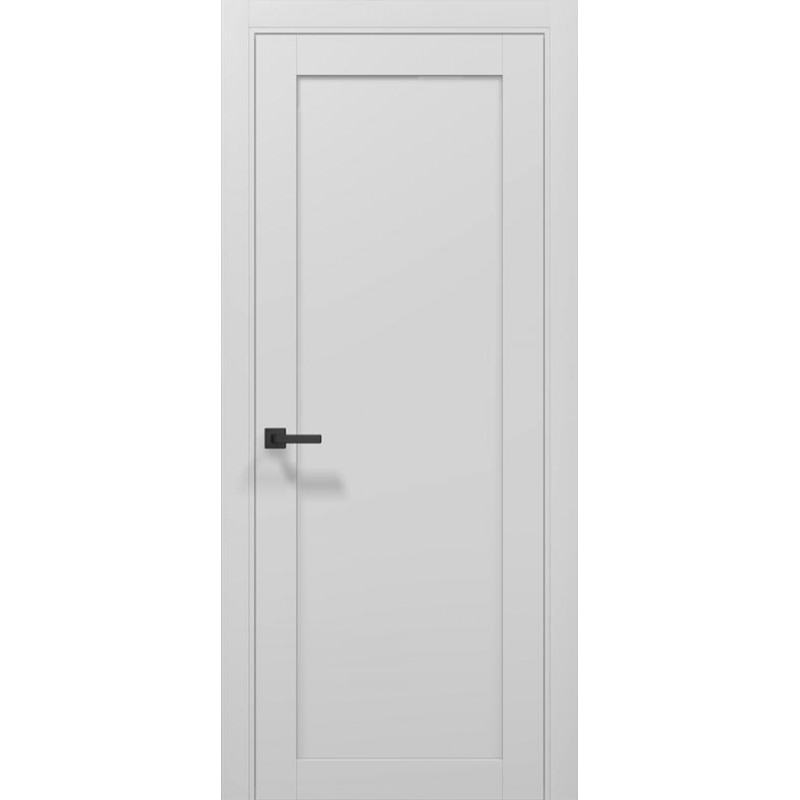 Interior door with PVC coating TETRA 00F, Alpine White