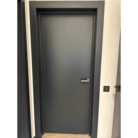 Крашенные гладкие двери PROF MODERN RAL 7016