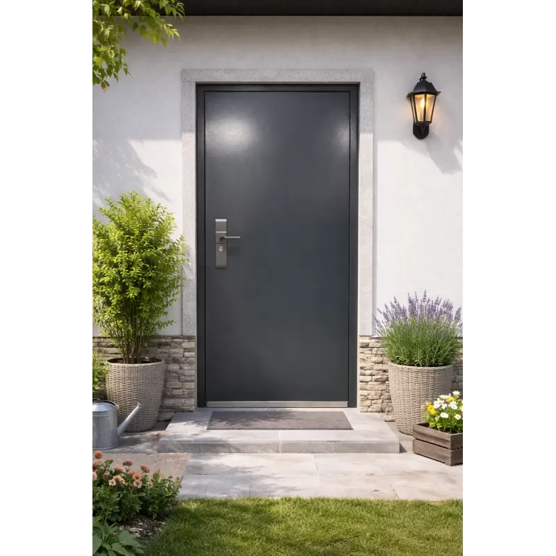 Tehniskās tērauda durvis SV1 RAL 7016