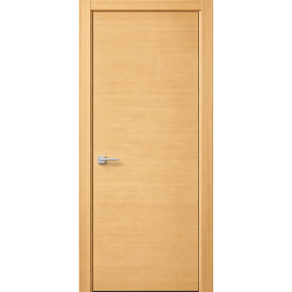 Interior doors are veneered SOLO 1 (Door leaf core – STEICO sound insulation board)