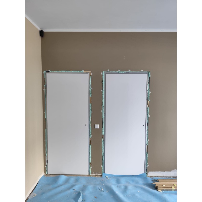 Slēptās durvis krāsošanai ABS (Šūnveida pildījums) 4mm MDF