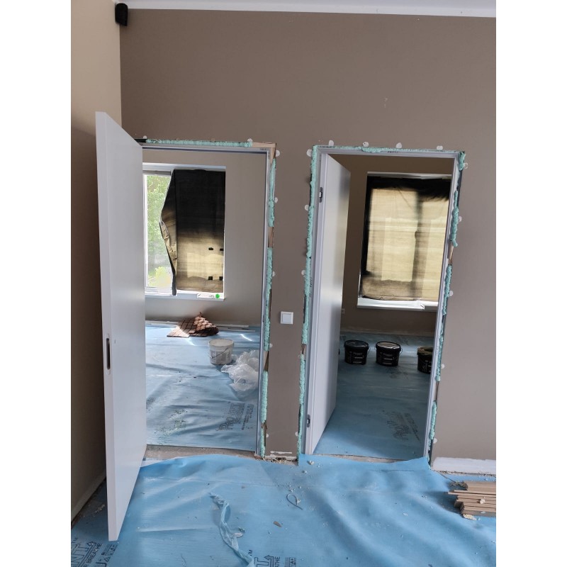 Slēptās durvis krāsošanai ABS (Šūnveida pildījums) 4mm MDF