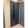Entrance door LAR-4 UUS Metalluks MDF+Glass / MDF+Mirror