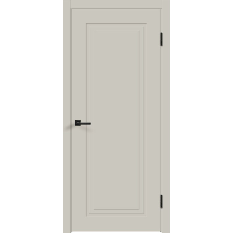 Interior door with PVC coating LAR PVC02 Grey