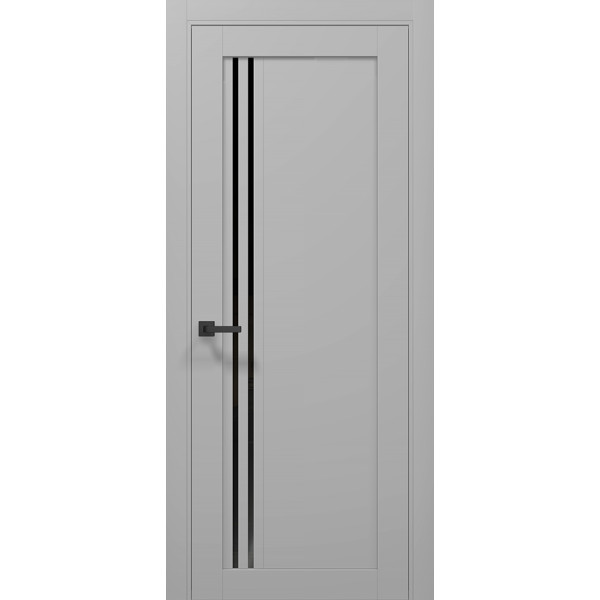 Interior door with PVC coating TETRA 09 Grey Interior door with PVC coating TETRA 09 Grey