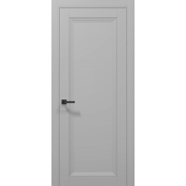 Interior door with PVC coating TETRA 12 Grey Interior door with PVC coating TETRA 12 Grey