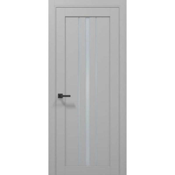 Interior door with PVC coating TETRA 03 Grey Interior door with PVC coating TETRA 03 Grey