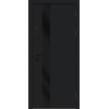 Ieejas durvis LAR-4 MDF+stikls / MDF+spogulis Ieejas durvis LAR-4 MDF+stikls / MDF+spogulis