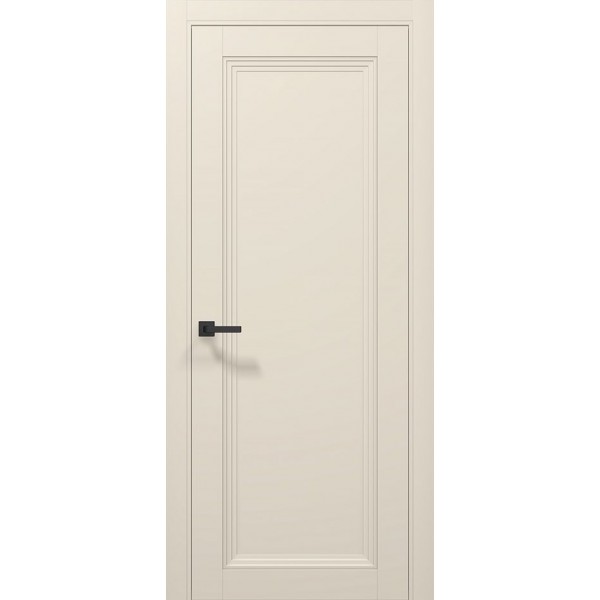 Interior door with PVC coating TETRA 12 Creamy matte