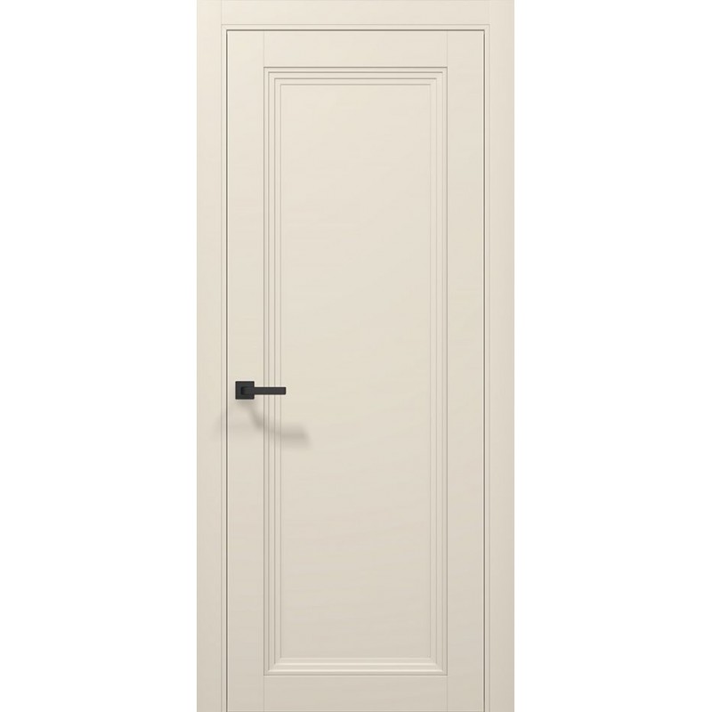 Interior door with PVC coating TETRA 12 Creamy matte