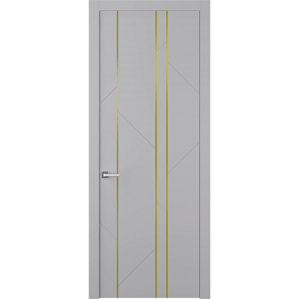 Krāsotas Iekšdurvis  Flex 1 Gold molding