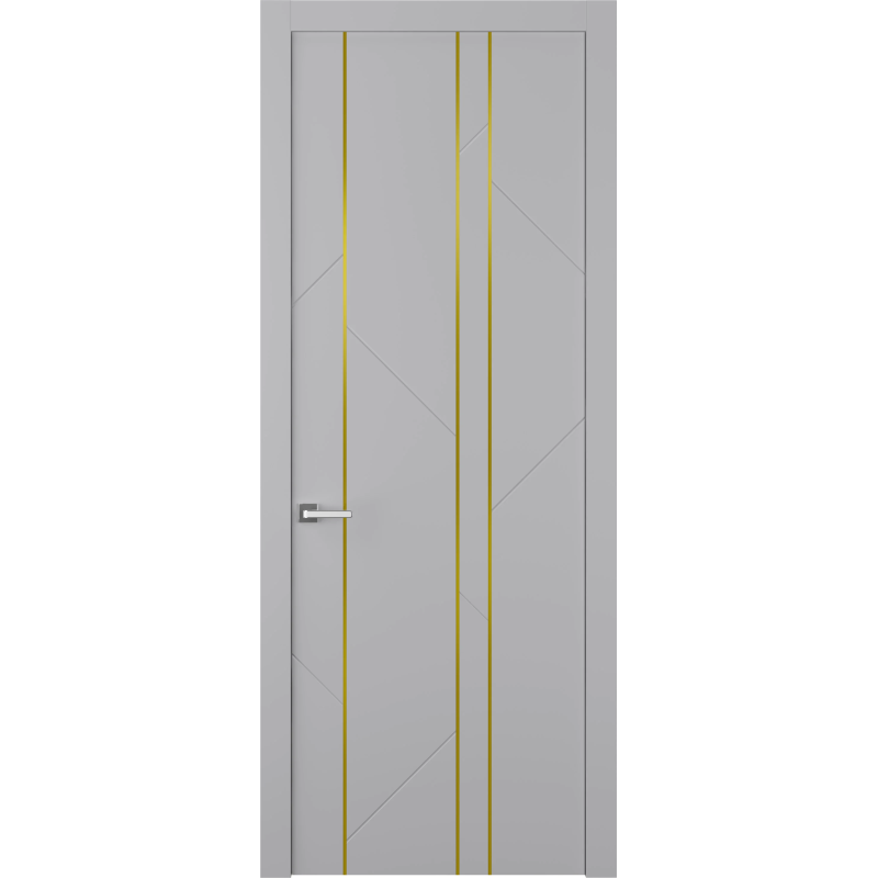 Painted Interior Doors Flex 1 Gold molding Painted Interior Doors Flex 1 Gold molding