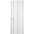 Painted Interior Doors  Flex 1 Gold molding