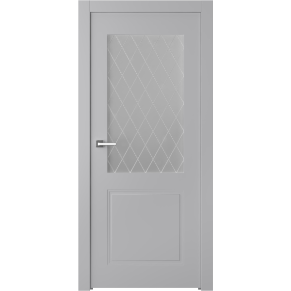 Krāsotas Iekšdurvis KREMONA 2 GLASS Krāsotas Iekšdurvis KREMONA 2 GLASS