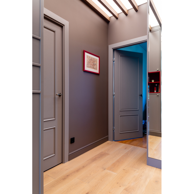 Крашеные межкомнатные двери LAMIRA 2 (Solid Core)