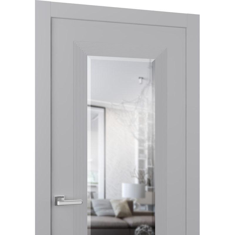 Painted Interior Doors LIBRA 1 MIRROR Painted Interior Doors LIBRA 1 MIRROR