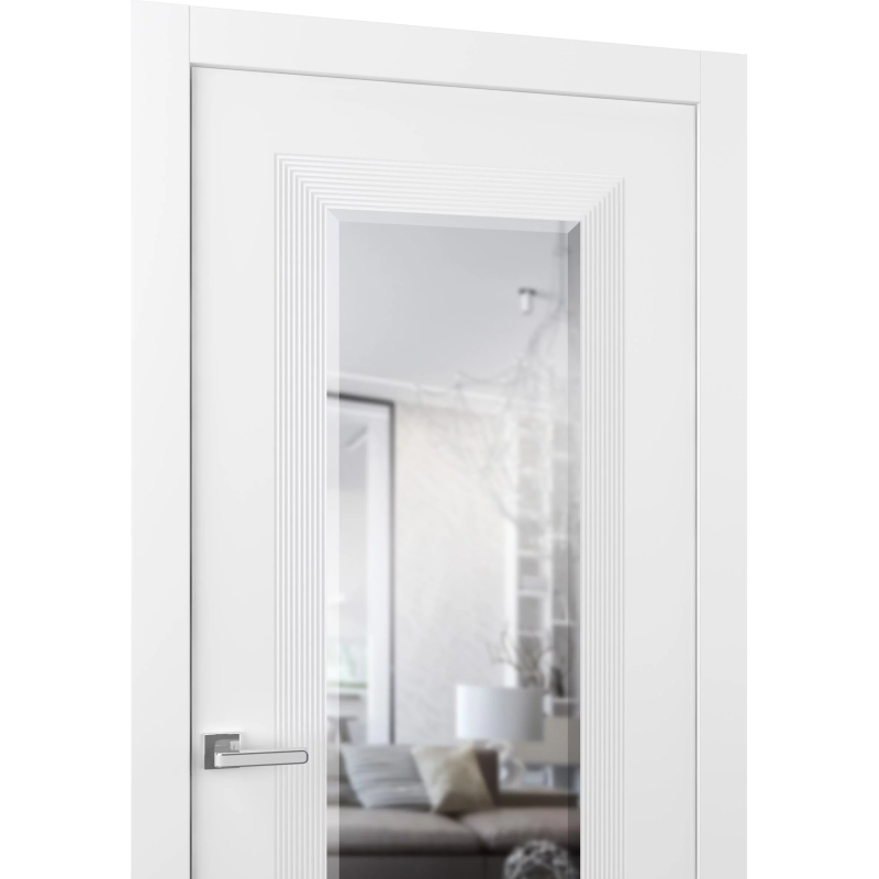 Painted Interior Doors LIBRA 1 MIRROR Painted Interior Doors LIBRA 1 MIRROR
