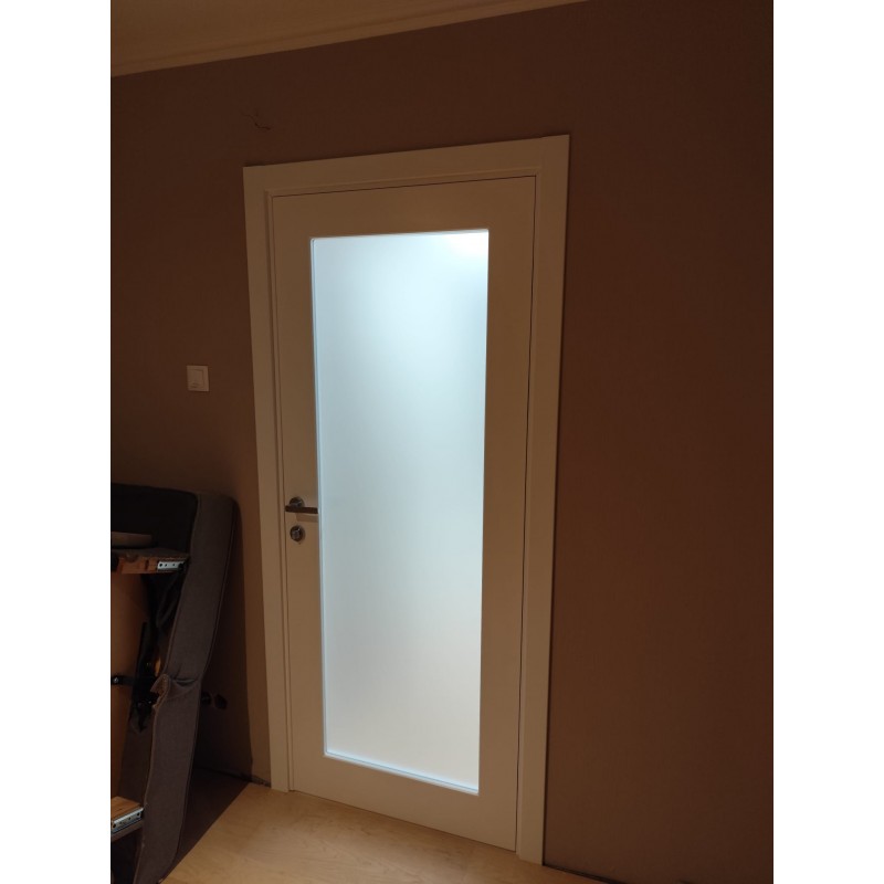 Krāsotas Iekšdurvis Kremona 1 Tempered Glass