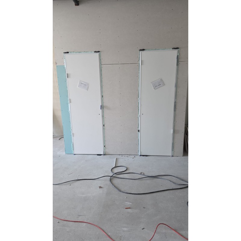 Invisible doors for painting with wood fiber filling (HDF 6 mm) Canvas height 2300mm