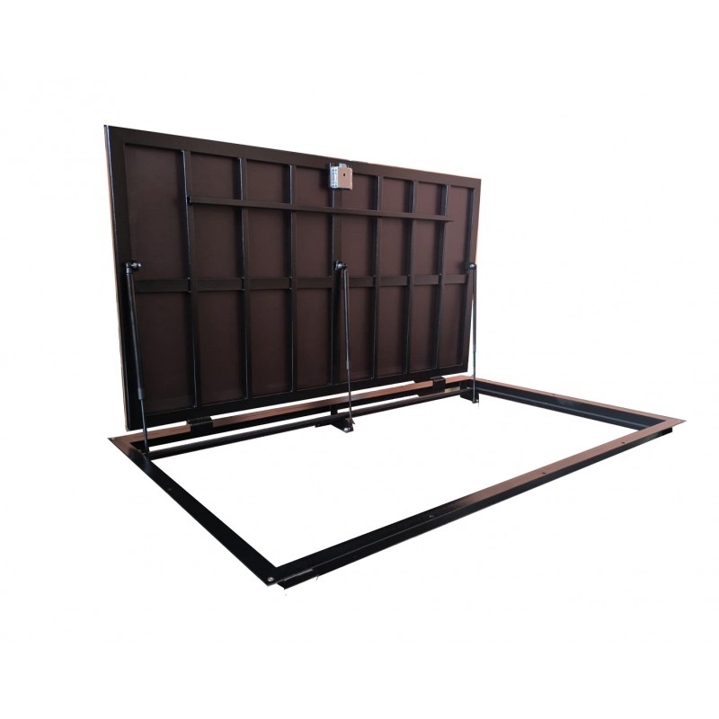 Floor steel access door size 100 cm x 100 cm