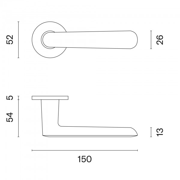 Handle APRILE ARIA R5S Handle APRILE ARIA R5S