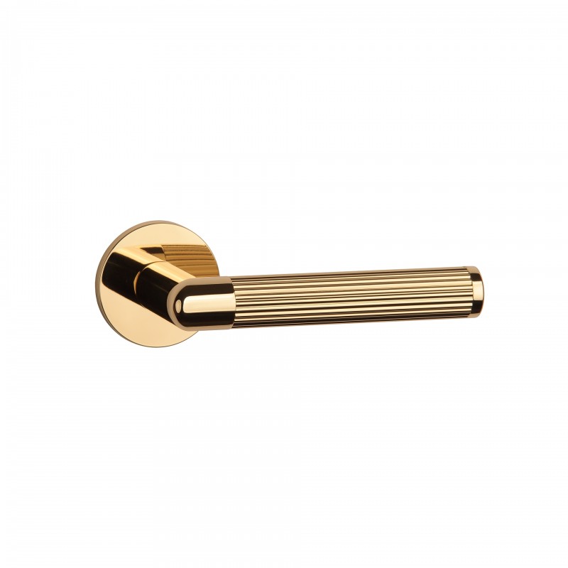 Door handles APRILE Lobelia R5S Matt Brass