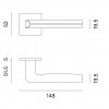 Handle APRILE SALICE Q5S Handle APRILE SALICE Q5S
