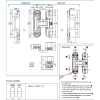 Concealed hinges AGB ECLIPSE 2, OCS