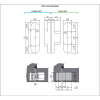 Concealed hinges AGB ECLIPSE 2, OCS