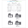 Concealed hinges AGB ECLIPSE 3.2, OCS