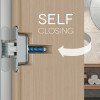 Concealed hinges AGB ECLIPSE 3.2 SELF CLOSE OCS