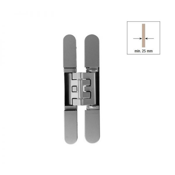 Slēptas eņģes KUBICA  K2460 60kg Slēptas eņģes KUBICA  K2460 60kg