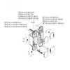 Concealed Hinge KUBICA K6360 38 / 60kg