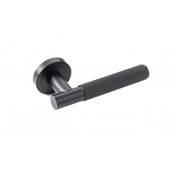 Door handle NATT AL12A155-BL Black