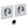 Sliding door handle Olivari Giotto Q Bicolor D128