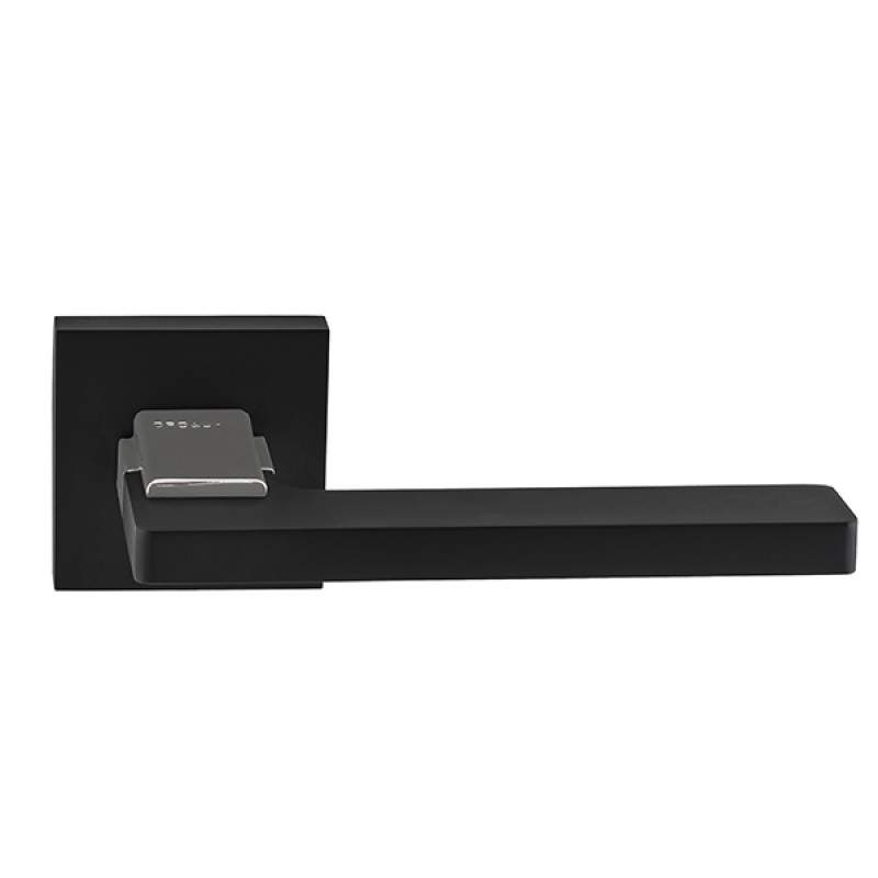 Door handle ORO&ORO ALBA 068-15E BLACK/CP