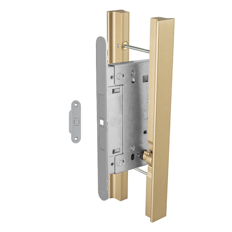 SECRET Pull Door Handle With Integrated Lock SECRET Pull Door Handle With Integrated Lock