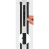 SECRET Pull Door Handle With Integrated Lock