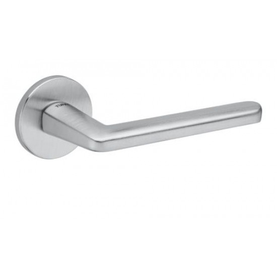 Door handles TUPAI 4153 R5S 96 Matt Chrome