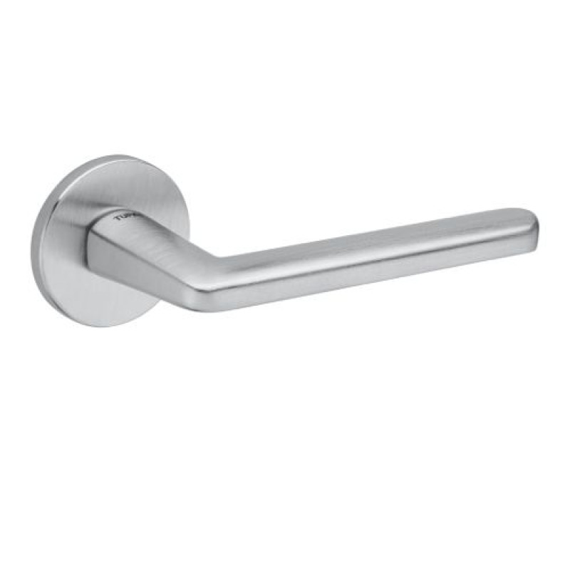 Door handles TUPAI 4153 R5S 96 Matt Chrome