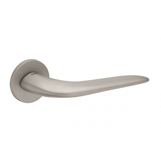 Door handles TUPAI 4163 R5S 142 Matt Nickel