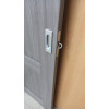 Sliding door finger handle chrome