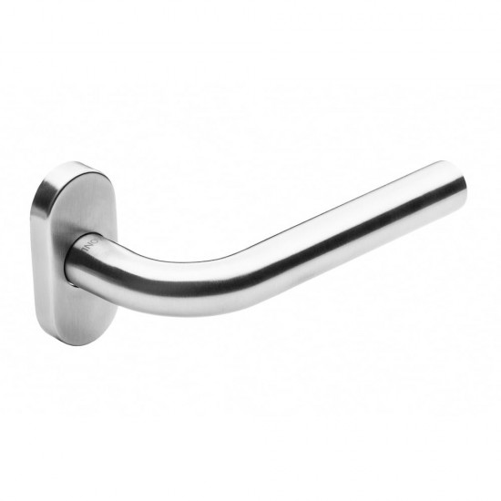 Stainless steel door handle TL 04 OVAL