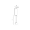 Spring Door Holder 264 mm