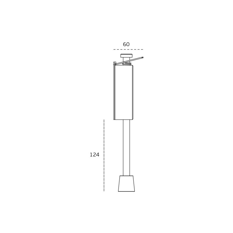 Spring Door Holder 264 mm Spring Door Holder 264 mm