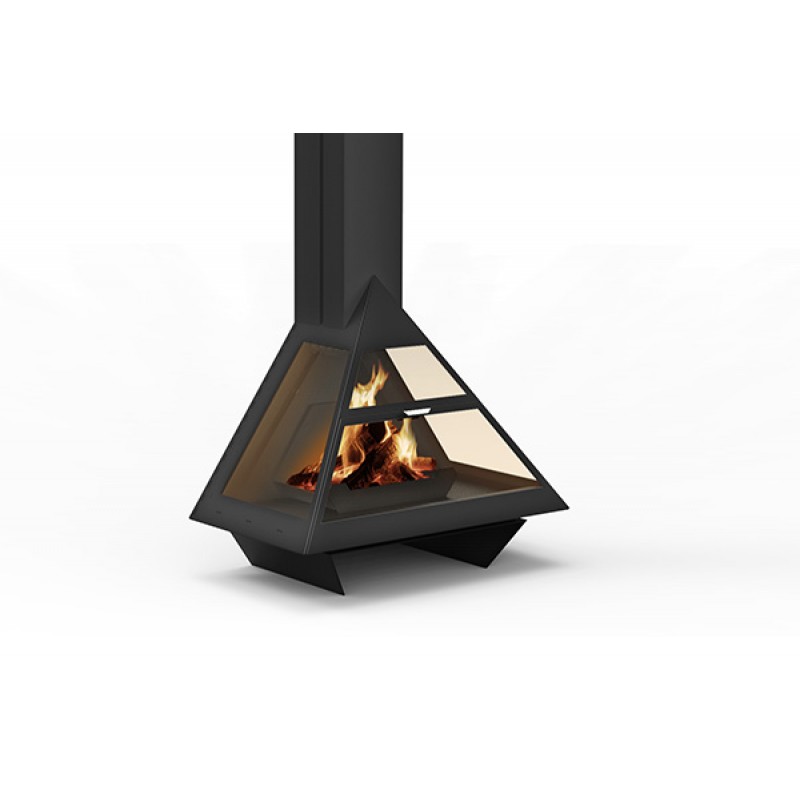 Traforart Admeto Suspended Front-Facing Ecodesign Fireplace