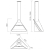Traforart Admeto Wall Mounted Corner Ecodesign Fireplace